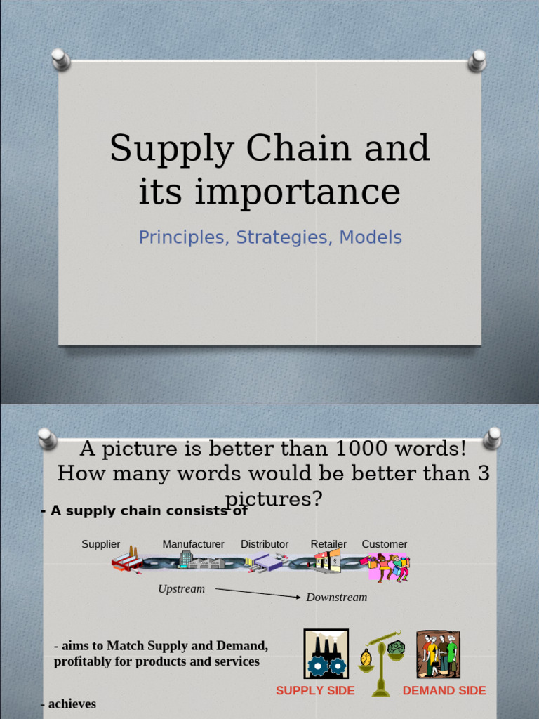 Understanding Supply Chain Management | PDF | Supply Chain Management ...
