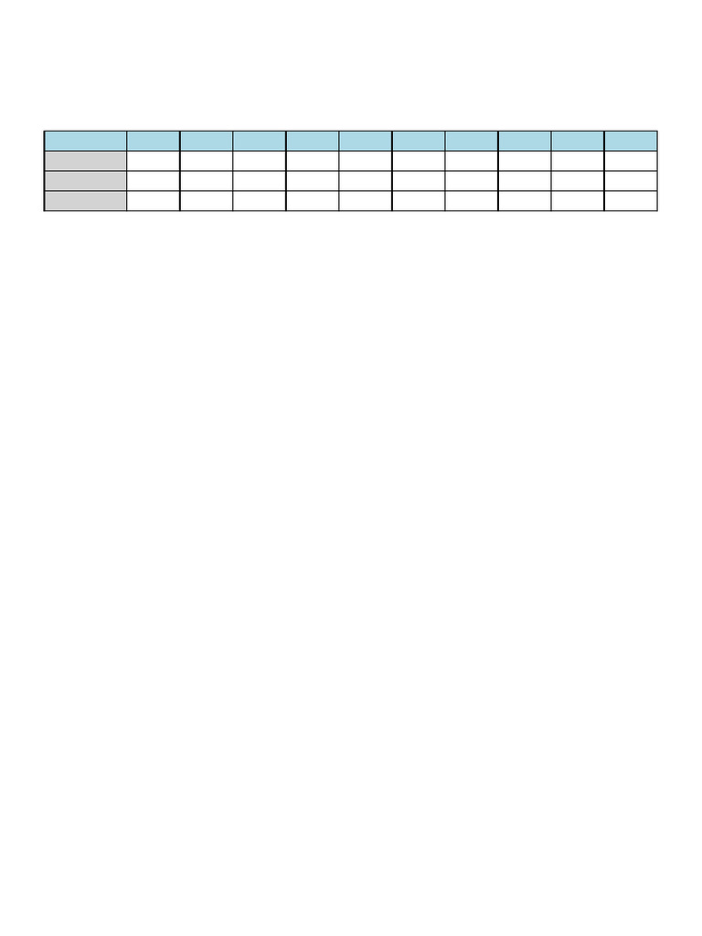 Table Filled 1 | PDF
