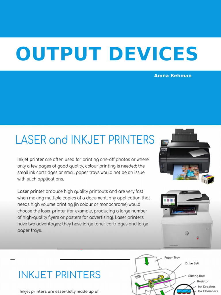 C2 Output Devices | PDF