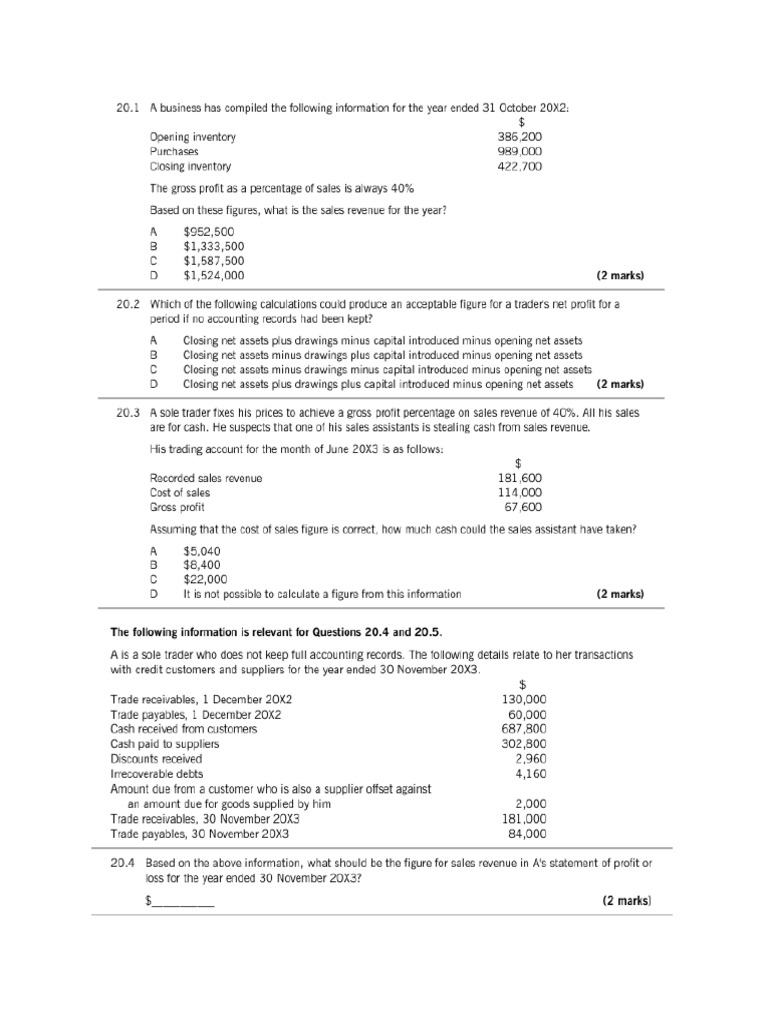 Incomplete Records | PDF