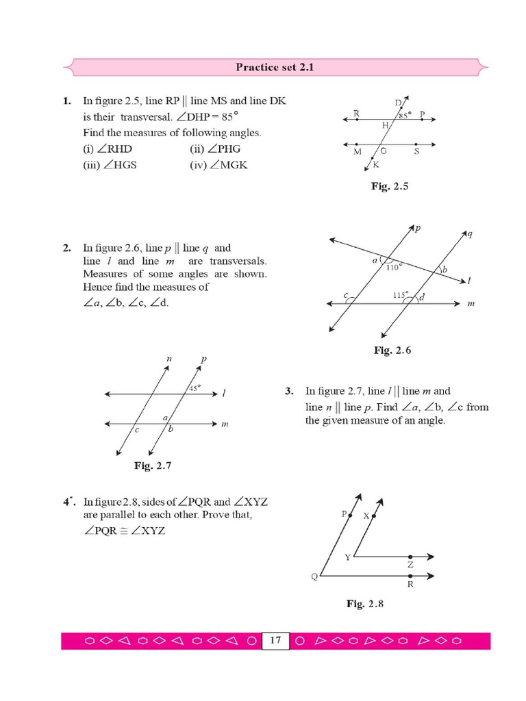 Parallel Lines | PDF