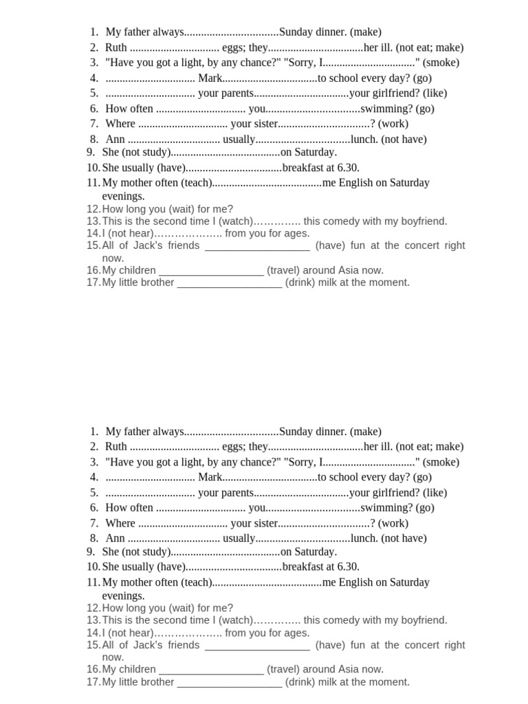 English Grammar Practice Exercises | PDF | Chess Openings | Chess