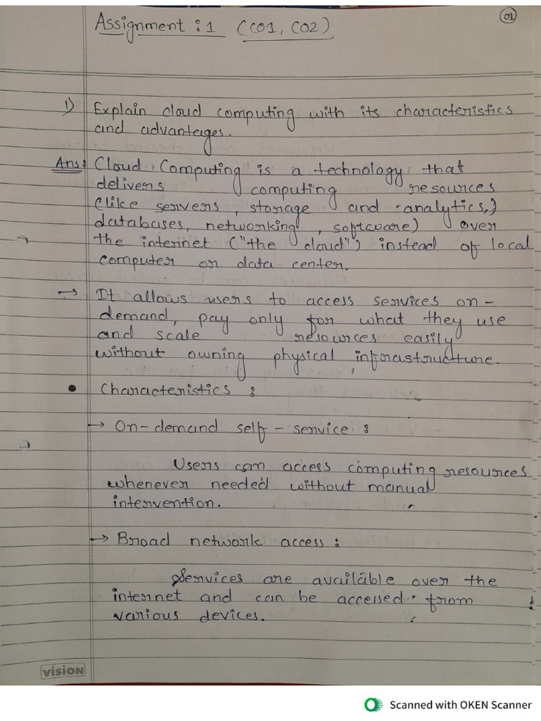 CC Assignment 1 | PDF