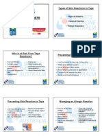 SMA Advanced Sports Taping Presentation DSR Handouts PDF