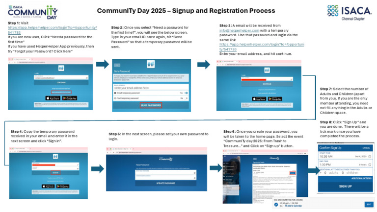 CommunITy Day 2025 Registration Guide | PDF | Password | Cyberspace