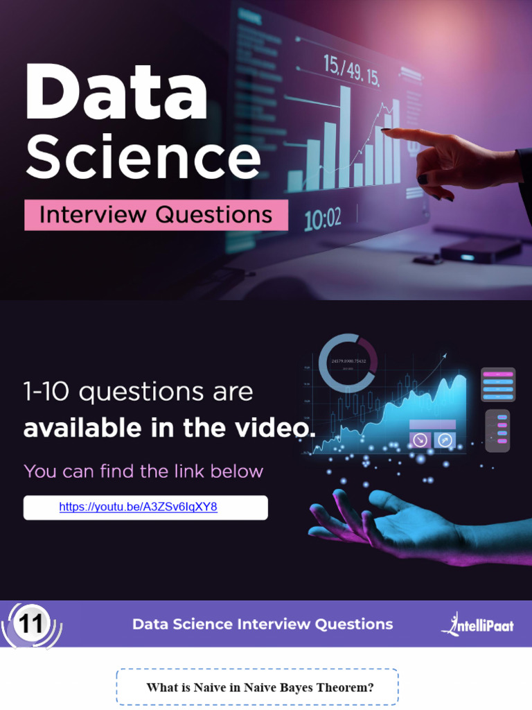 Data Science IQ | PDF | Principal Component Analysis | Statistical Analysis