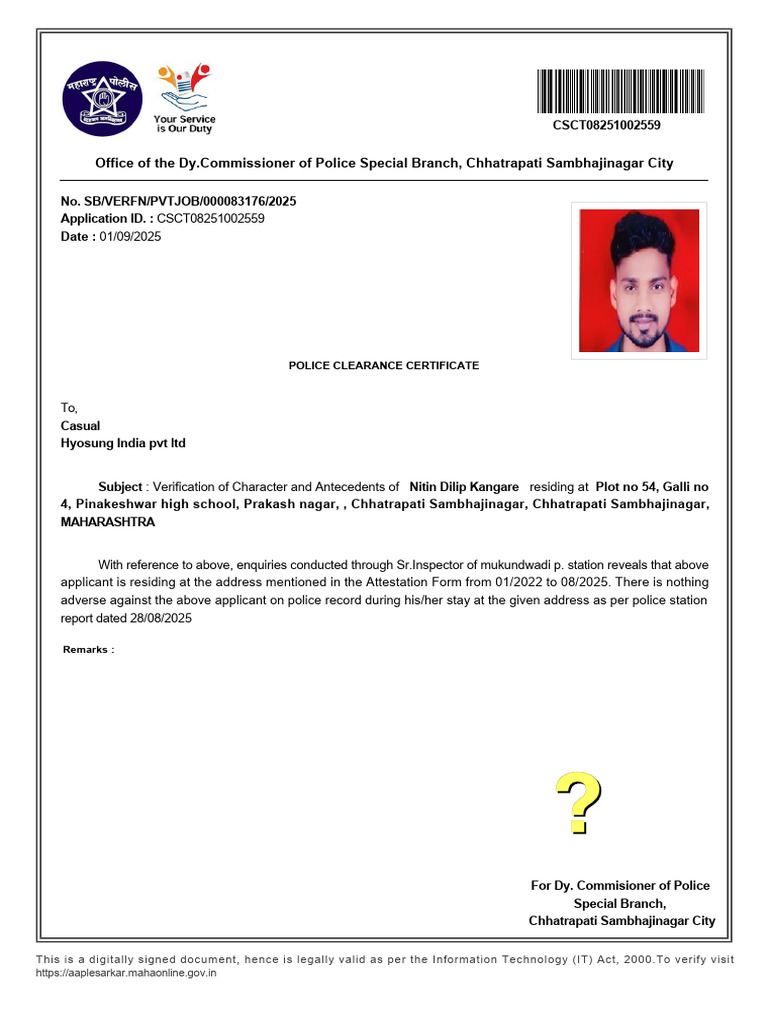 CSC T 08251002559 | PDF