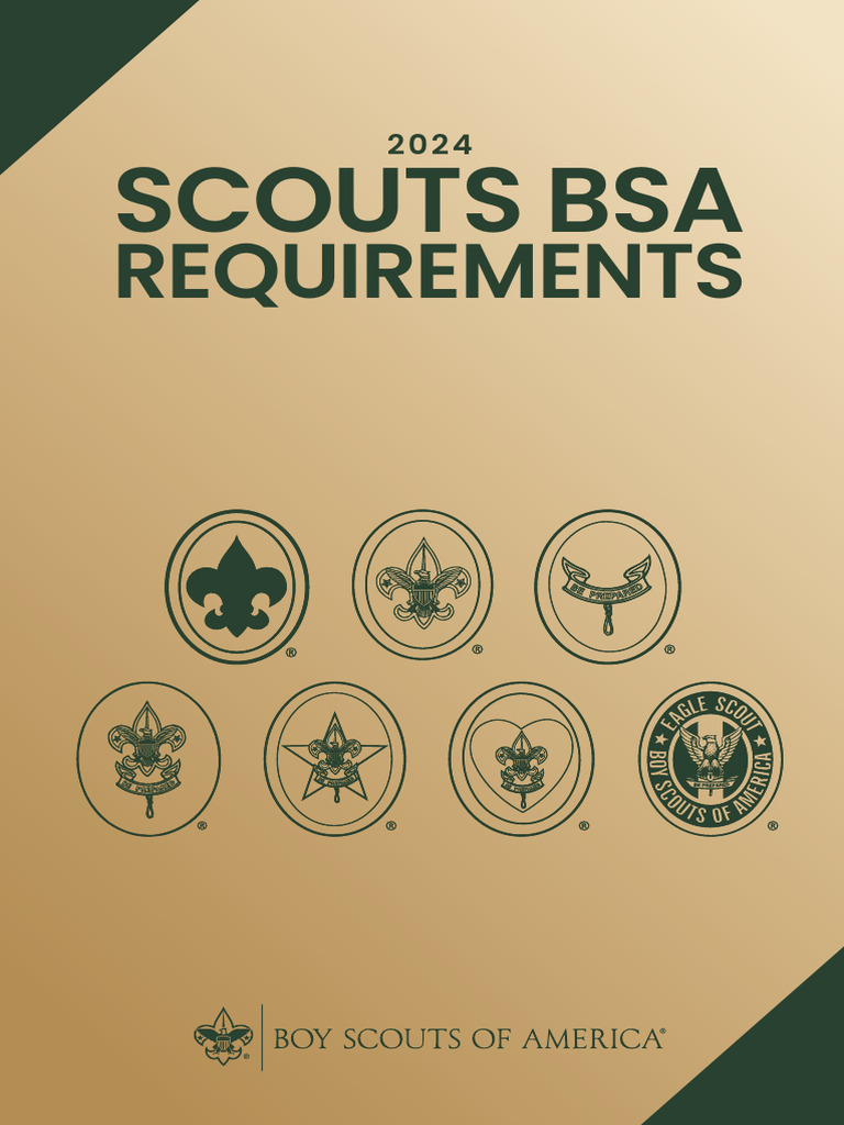 2024 Scouts BSA Rank & Merit Badge Guide | PDF | Scouting | Youth Movements