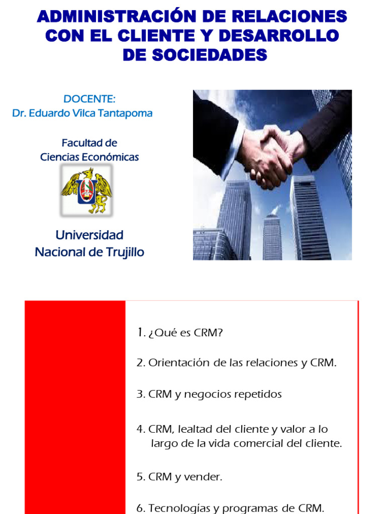 Cap. 3 Adm. de Las Relaciones Con El Cliente y Desarrollo de Sociedades ...
