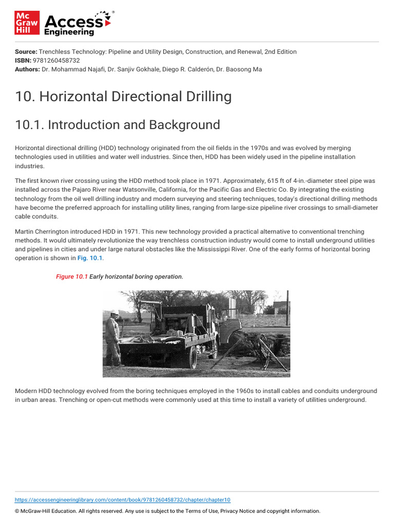 Horizontal Directional Drilling Overview | PDF | Oil Well ...