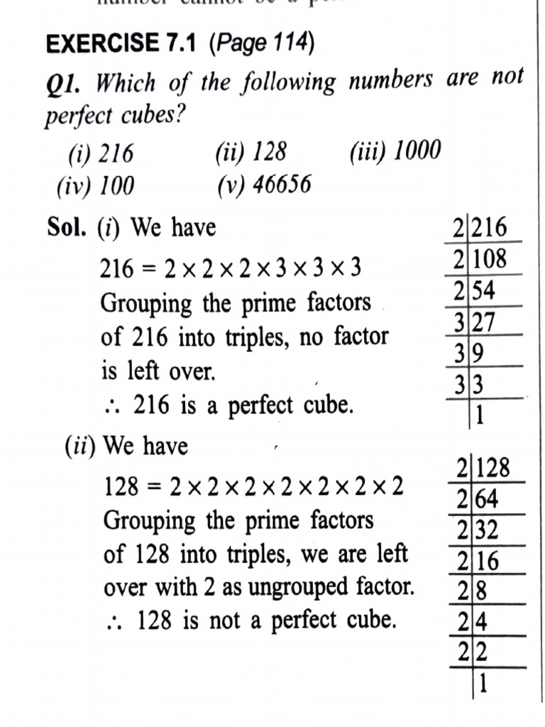 Cube and Cube Roots Solutions | PDF | Discrete Mathematics ...