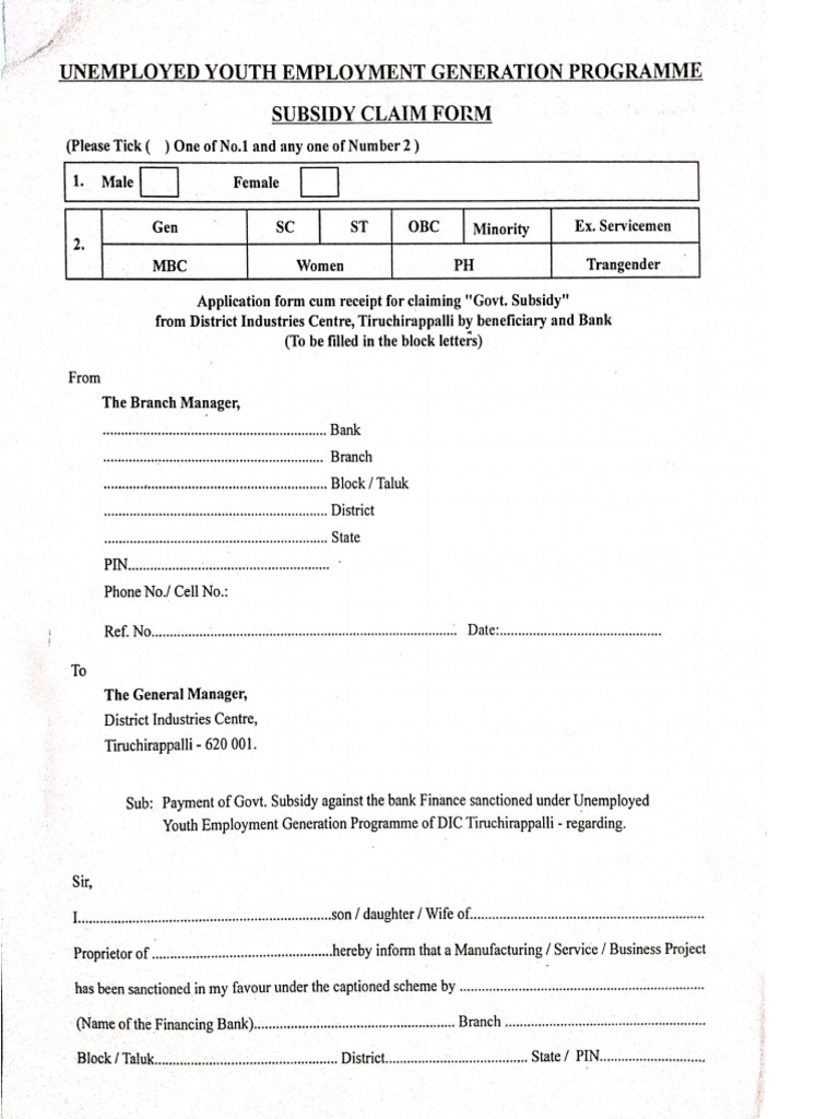 Claim Form Try | PDF