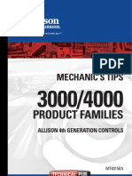 3000 and 4000 Product Familiy Transmission Mechanic's Tips - 4th Gen Controls