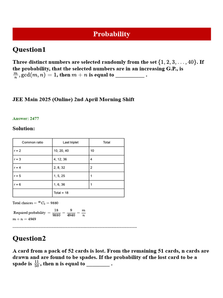 Selfstudys Com File | PDF | Probability | Multiplication