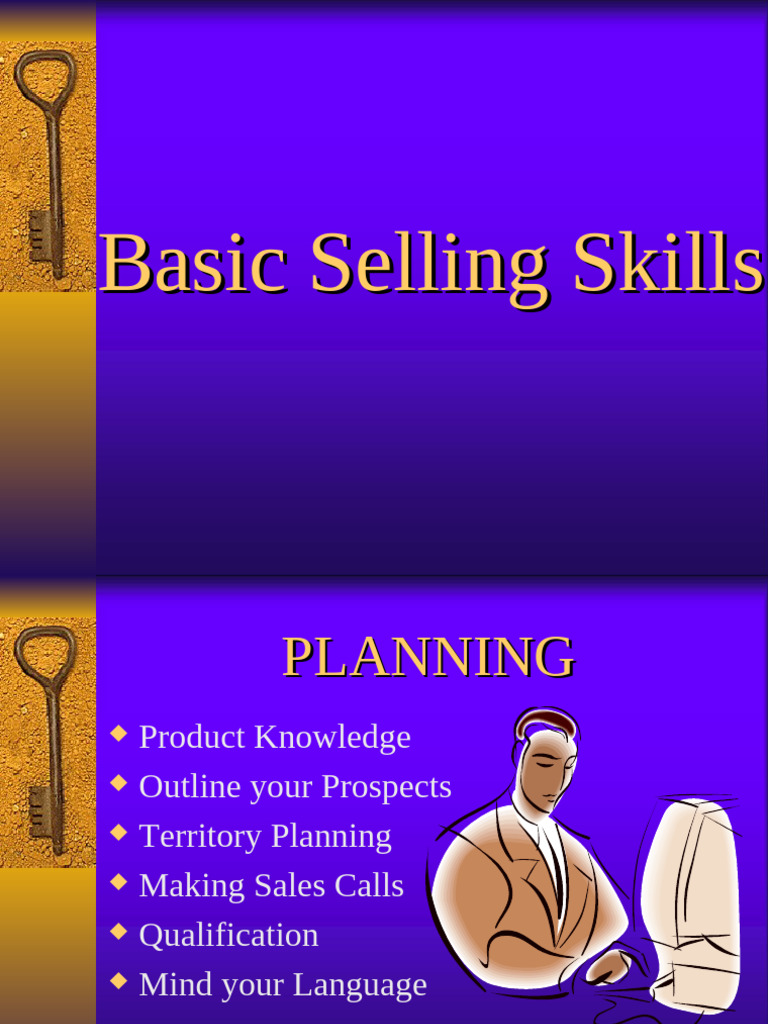 Essential Basic Selling Skills Guide | PDF