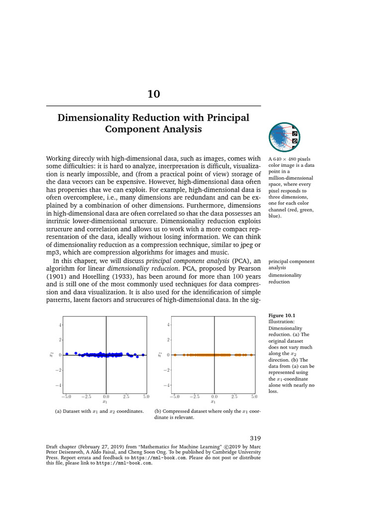 Dimensionality Reduction via PCA | PDF | Eigenvalues And Eigenvectors ...