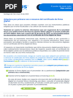 Solicitud de Certificado de Firma Digital | PDF | Informática ...