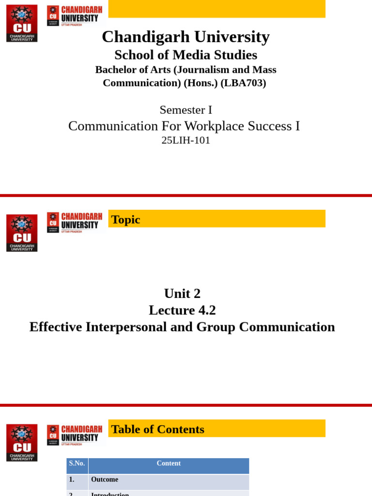 Interpersonal Communication Essentials | PDF | Communication ...