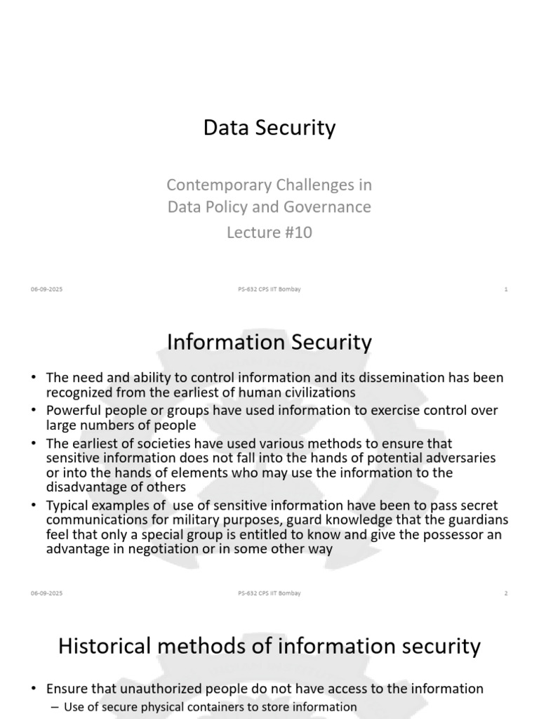 Data Security: Challenges & Solutions | PDF | Encryption | Key ...