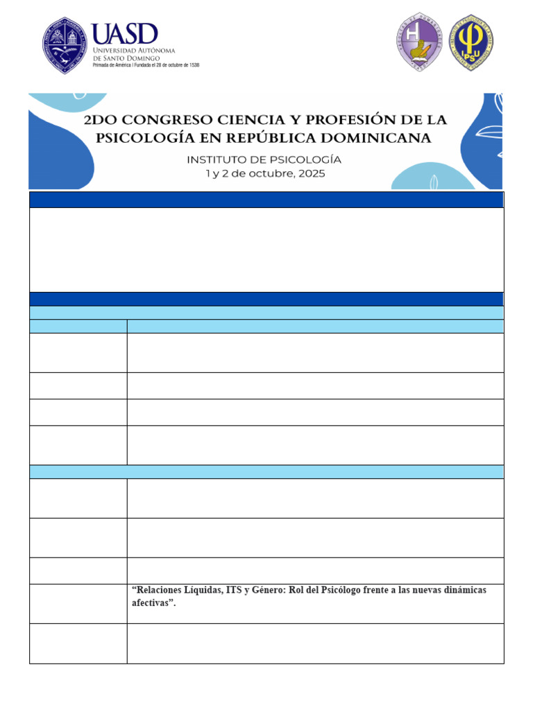 Programa 2do CCPPRD | PDF | Sicología | Ciencias del comportamiento
