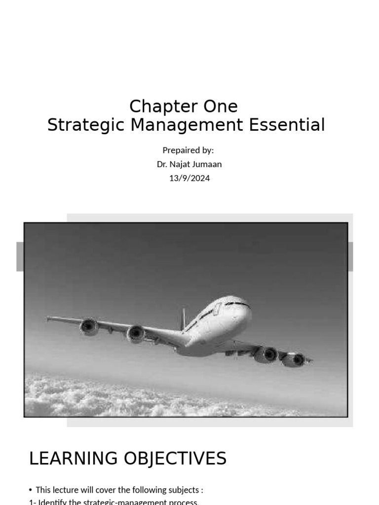 Strategic Management Fundamentals Guide | PDF | Strategic Management ...