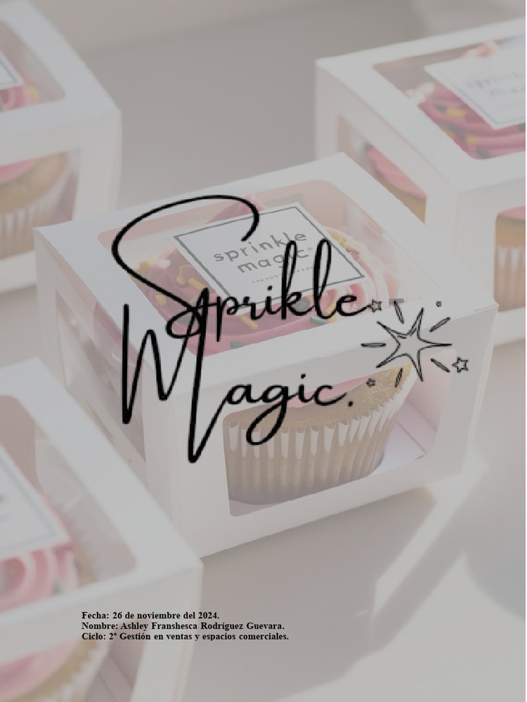 Sprinkle Magic | PDF | Marketing | Producto (Negocio)