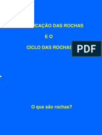 Classificação e ciclo das rochas