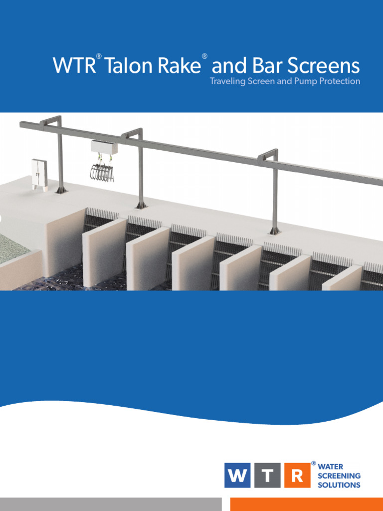 Talon Rake & Bar Screens Overview | PDF | Stainless Steel | Water