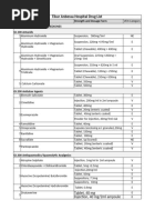 Comprehensive Injection Name List | PDF