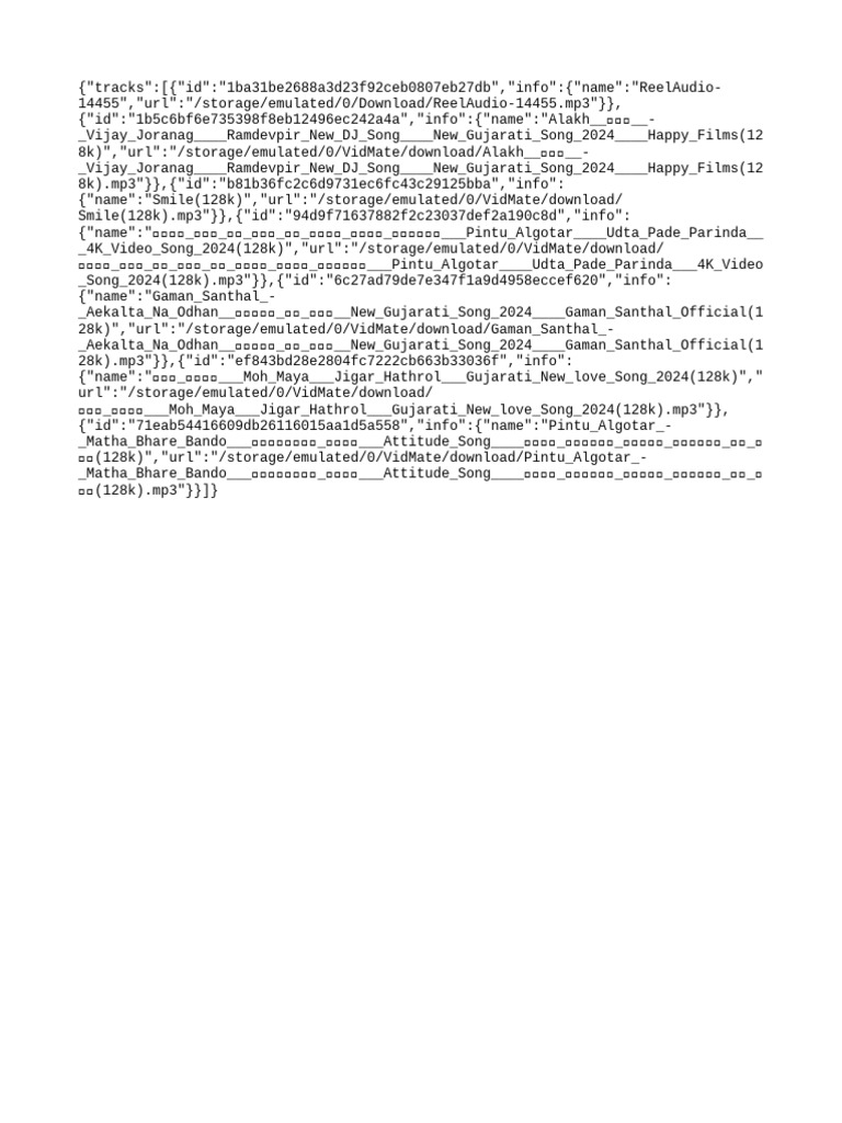 Tracks | PDF