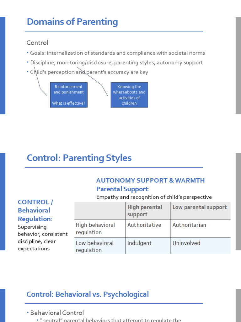 3 Parent-Child Relationships 2 | PDF | Parenting | Psychology