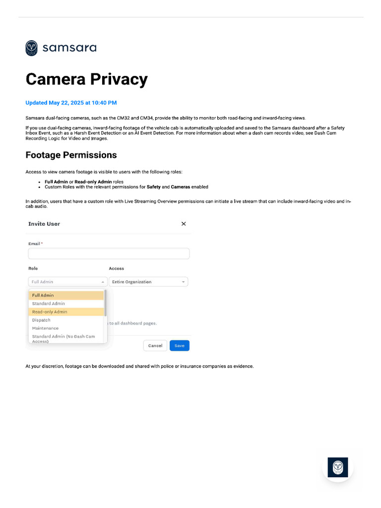 Camera Privacy | PDF