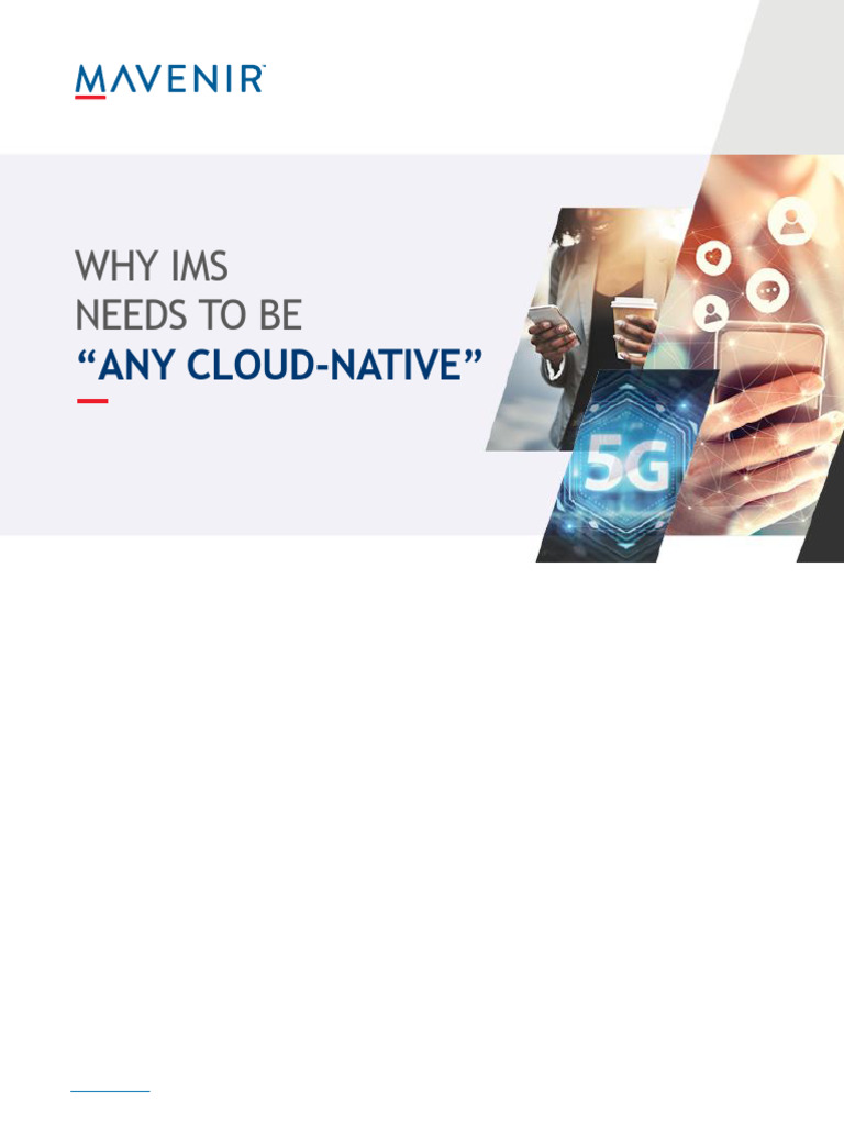 Why-IP Miltimedia Subsystem - Needs-to-Be-ANY-Cloud-Native | PDF ...