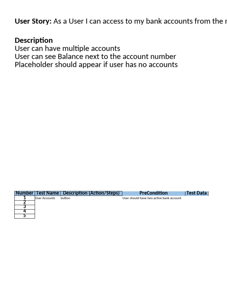 TestCase Checklist Bug Template+ (1) (1) (AutoRecovered) | PDF