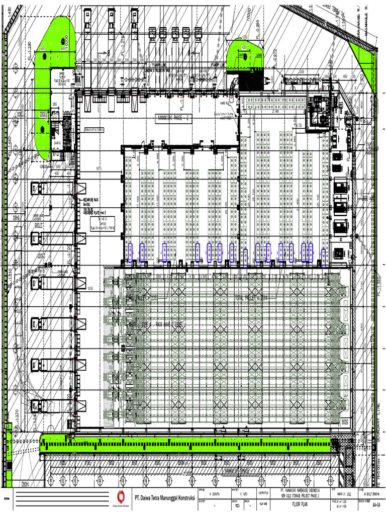 Kawanishi Warehouse Cold Storage Plan | PDF