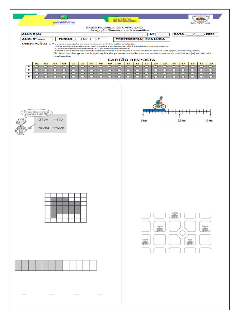 Decomposição do número 7692 | PDF