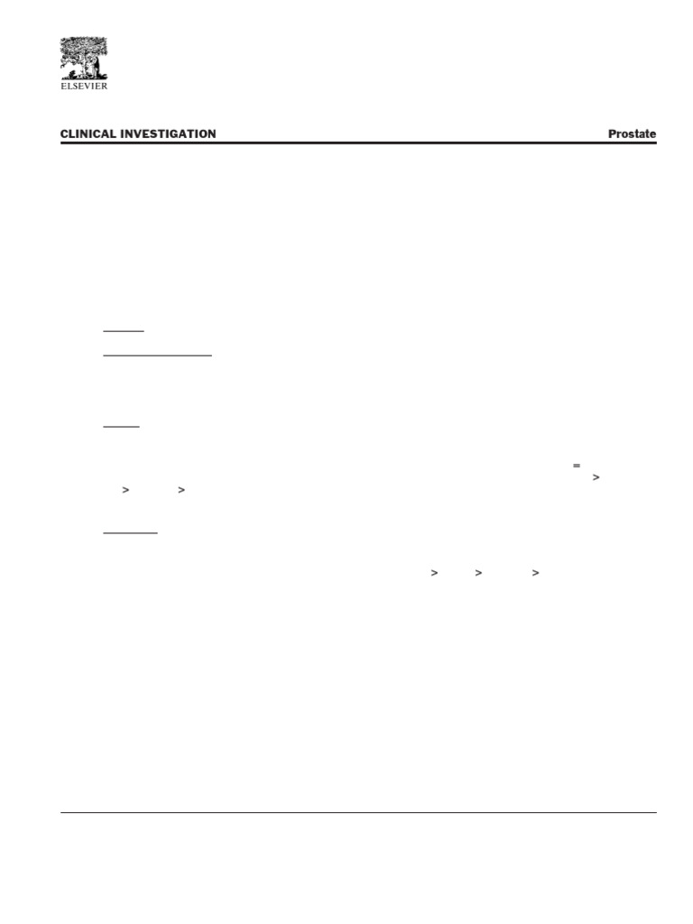 IMRT for Prostate Cancer: Acute Toxicity Analysis | PDF | Radiation ...