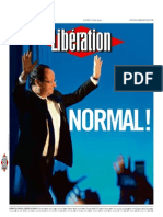 Liberation N°9637 - Lundi 07 Mai 2012