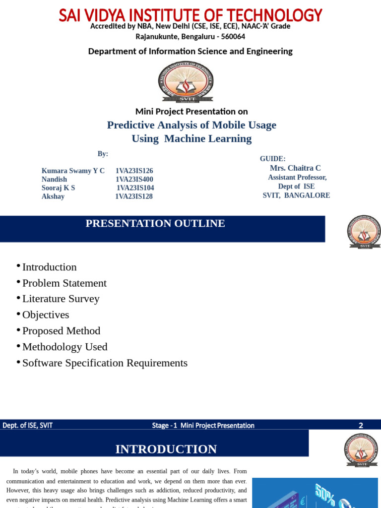 Predictive Mobile Usage Analysis with ML | PDF | Data | Machine Learning