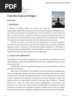 459921_TEXTO 7 Conceitos básicos de lógica