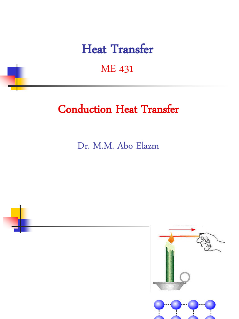 Conduction Heat Transfer Overview | PDF | Heat Transfer | Thermal ...