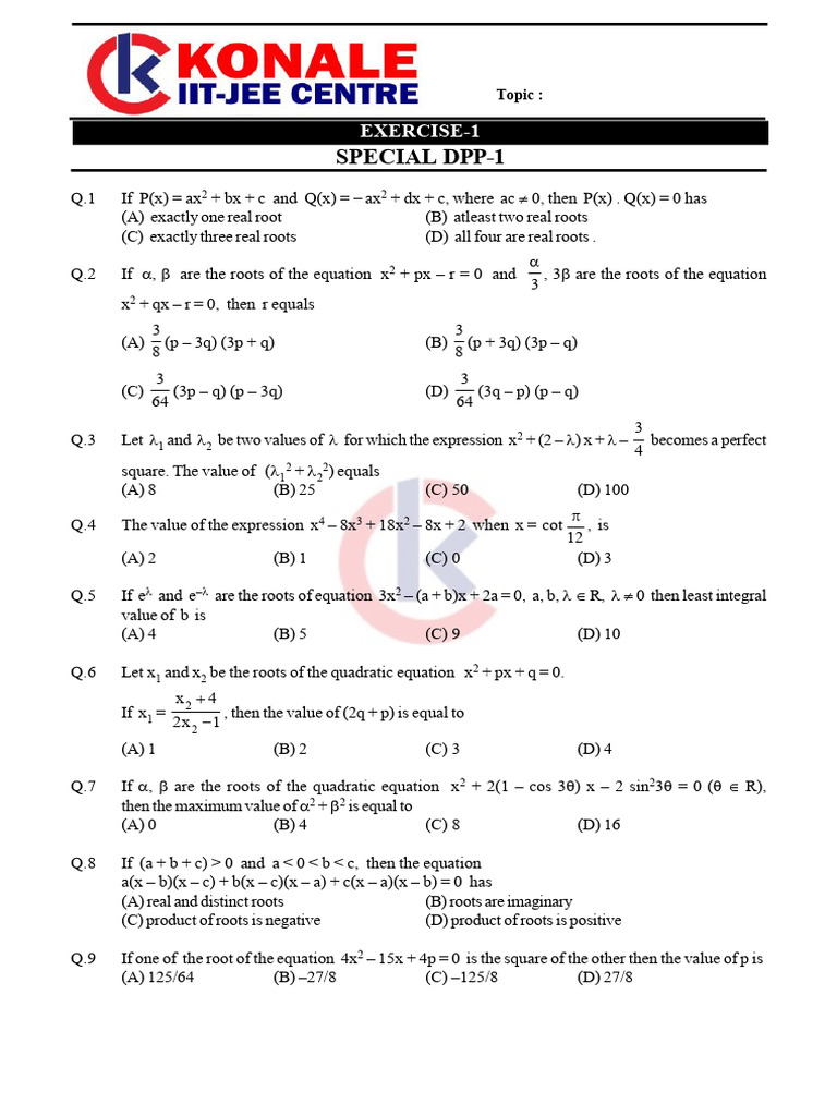 Rise 2 QE MATHS | PDF | Quadratic Equation | Equations