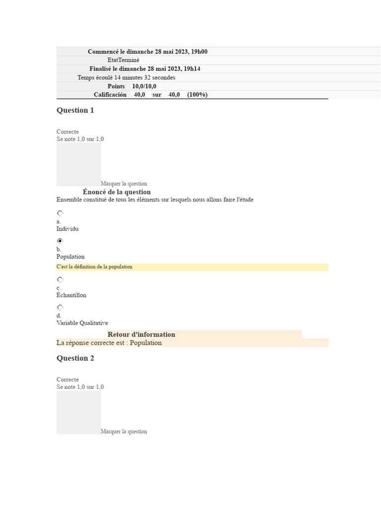 Quiz sur la gestion des risques et KRI | PDF | Risque | Gestion des risques