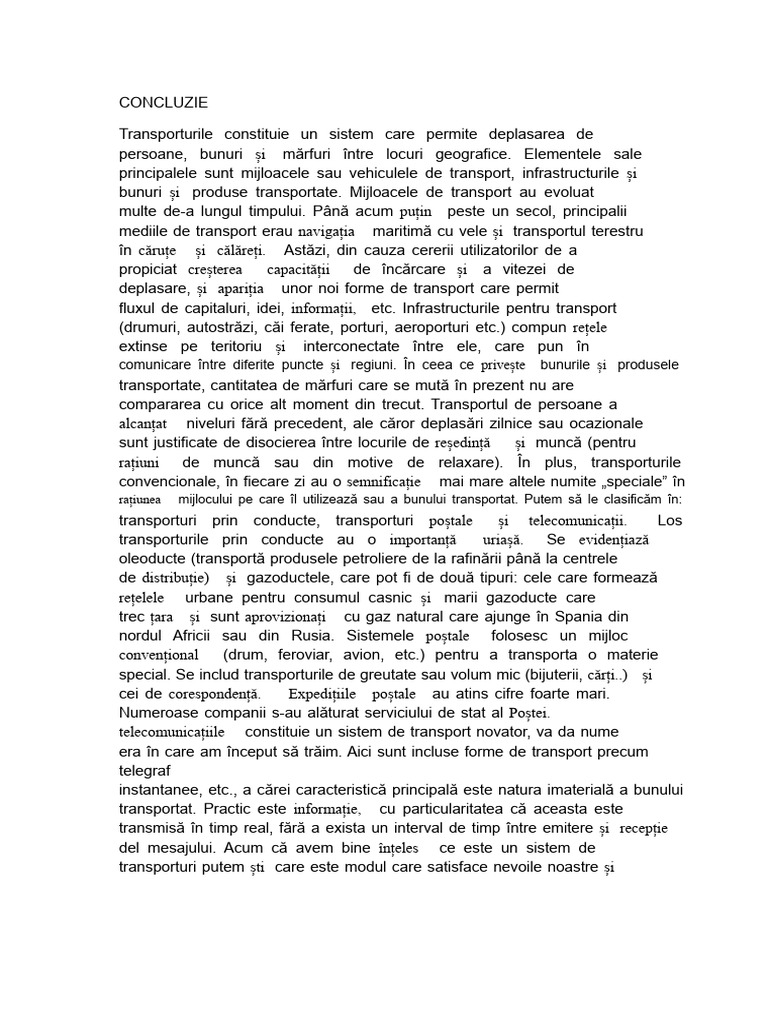 Concluzie | PDF