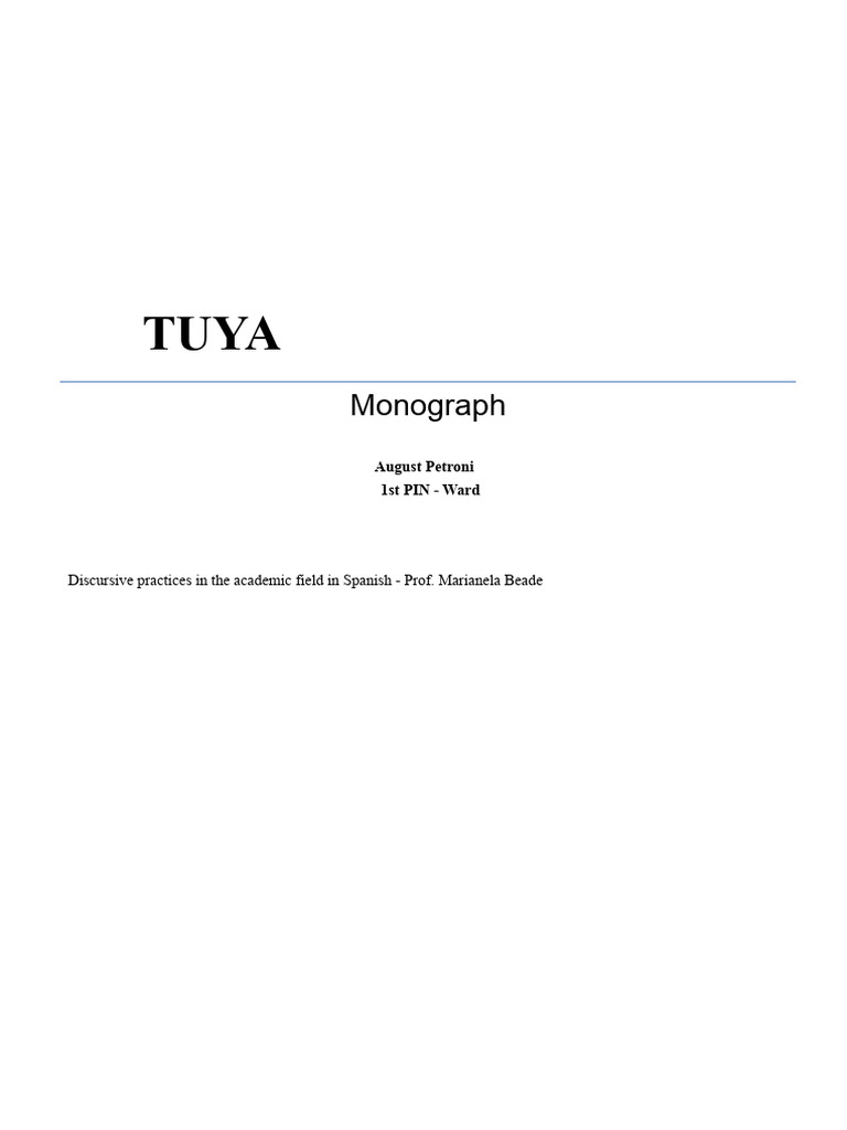 Your Monograph | PDF | Narration