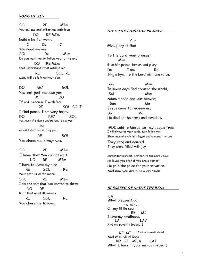Spiritual Songs of Praise and Faith | PDF | Jesus | Glory (Religion)