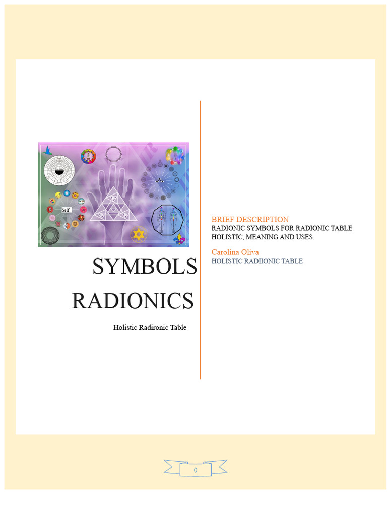 Activating Radionic Symbols Guide | PDF