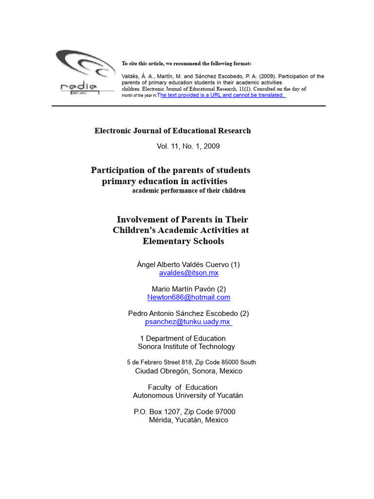 Family Participation Scale | PDF | Standard Deviation | Cronbach's Alpha