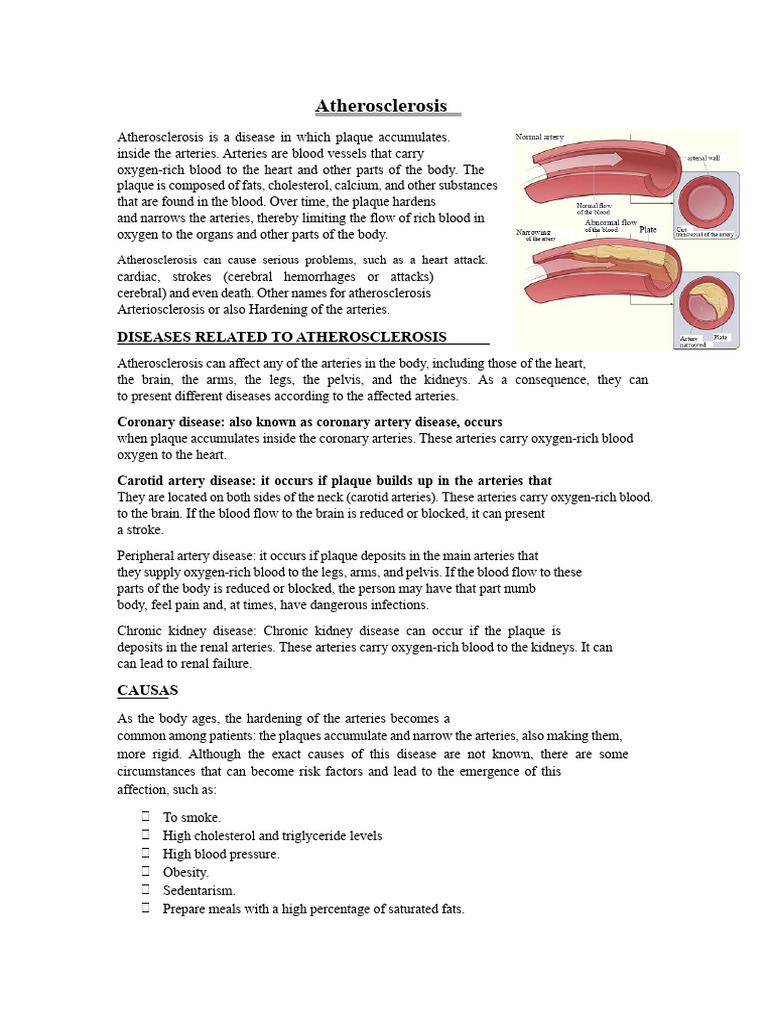 Atherosclerosis | PDF | Atherosclerosis | Atheroma