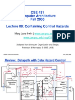 cse431-08controlhazards